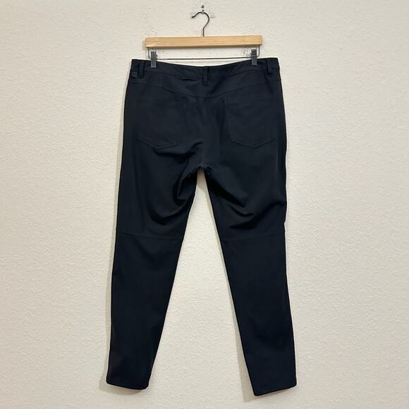 LULULEMON ABC Pants Black Slim Fit Stretch 5-Pocket Performance Golf - Picture 2 of 14